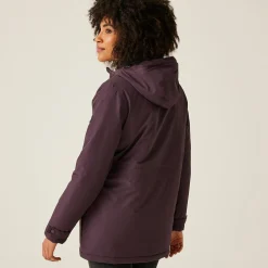Women's Mireya Waterproof Insulated Jacket | Deep Plum Spot Print