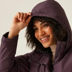 Women's Mireya Waterproof Insulated Jacket | Deep Plum Spot Print