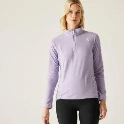 Women's Montes Lightweight Half-Zip Fleece | Wisteria Lilac Thistle