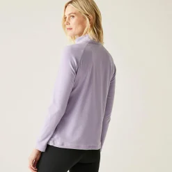 Women's Montes Lightweight Half-Zip Fleece | Wisteria Lilac Thistle