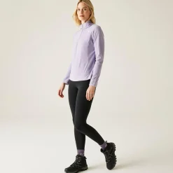 Women's Montes Lightweight Half-Zip Fleece | Wisteria Lilac Thistle