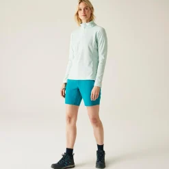Women's Montes Lightweight Half-Zip Fleece | Icy Morn White