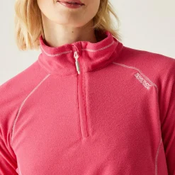 Women's Montes Lightweight Half-Zip Fleece | Pop Raspberry Ripple