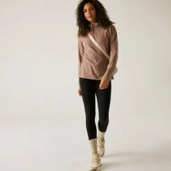 Women's Montes Lightweight Half-Zip Fleece | Brown
