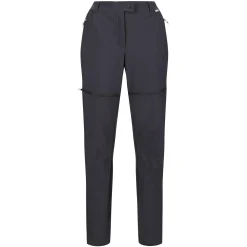 Women's Mountain Zip Off Walking Trousers | Seal Grey