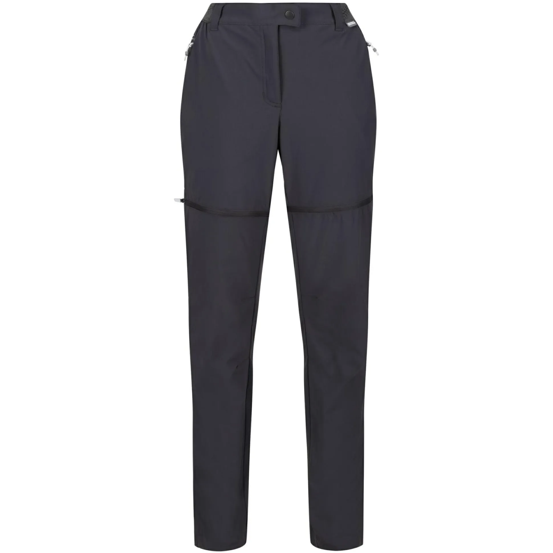 Women's Mountain Zip Off Walking Trousers | Seal Grey