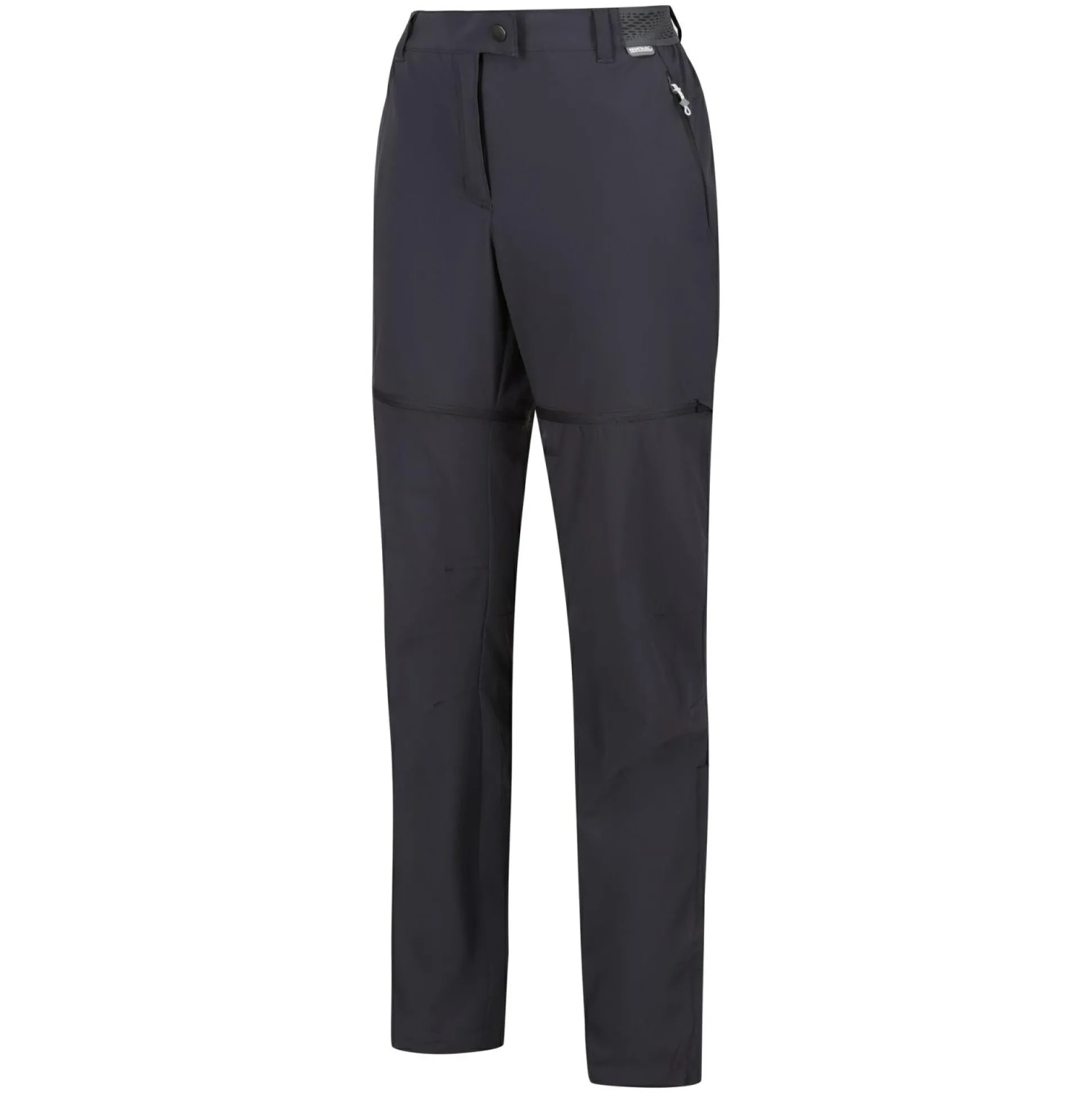 Women's Mountain Zip Off Walking Trousers | Seal Grey