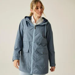 Women's Navaeh Waterproof Jacket | Chambray Dark Denim