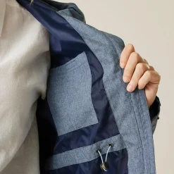 Women's Navaeh Waterproof Jacket | Chambray Dark Denim