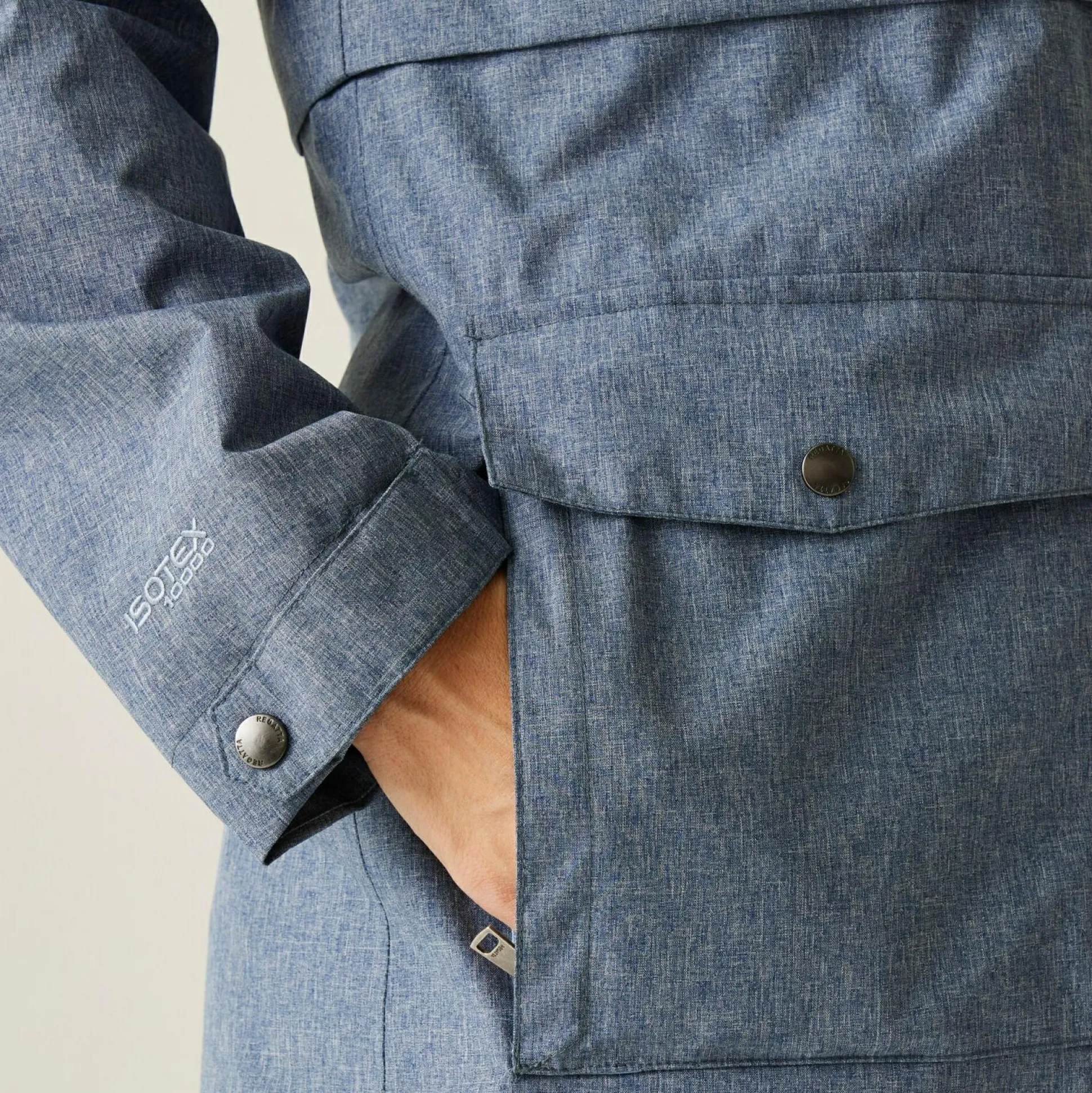 Women's Navaeh Waterproof Jacket | Chambray Dark Denim