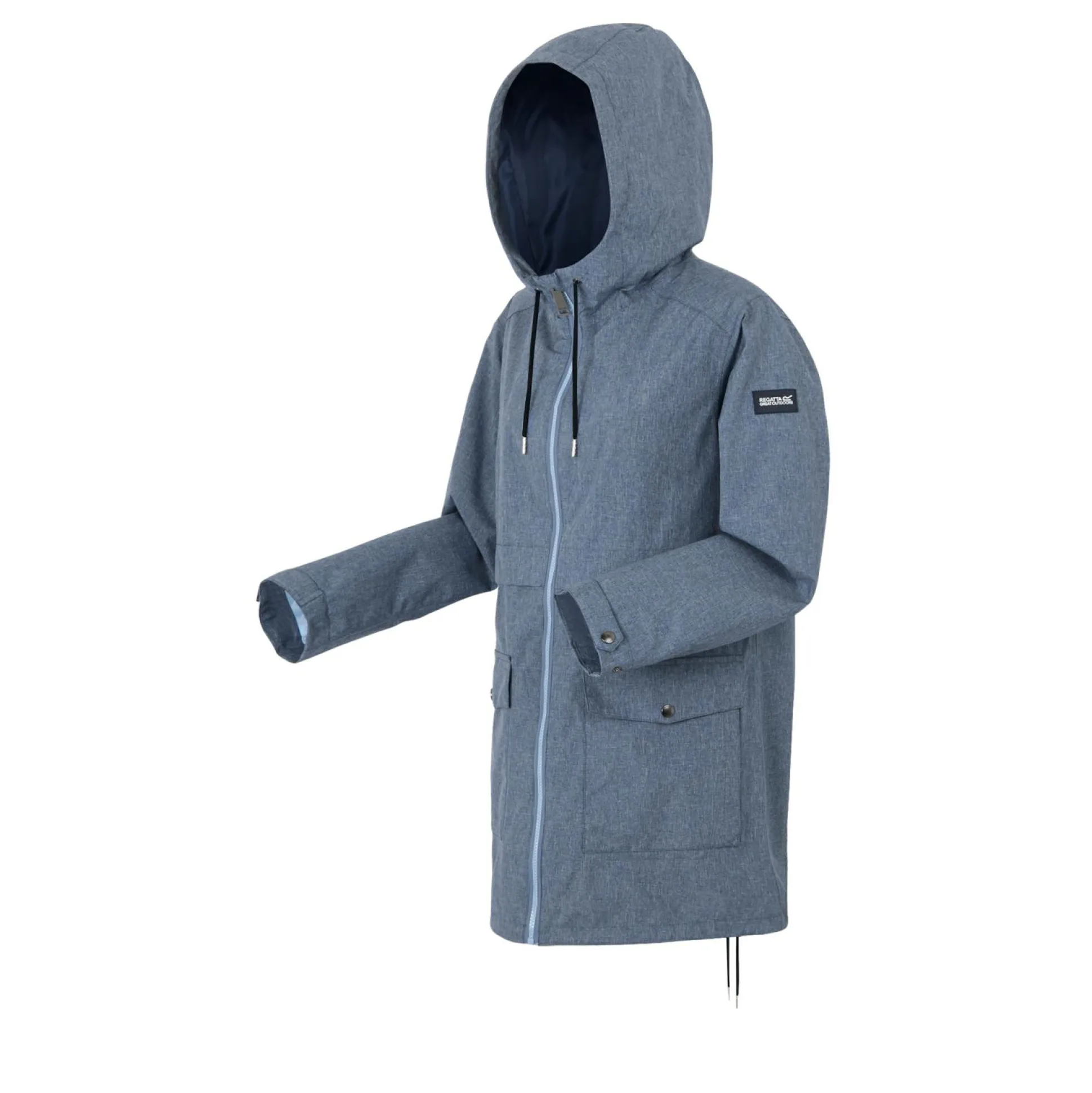 Women's Navaeh Waterproof Jacket | Chambray Dark Denim