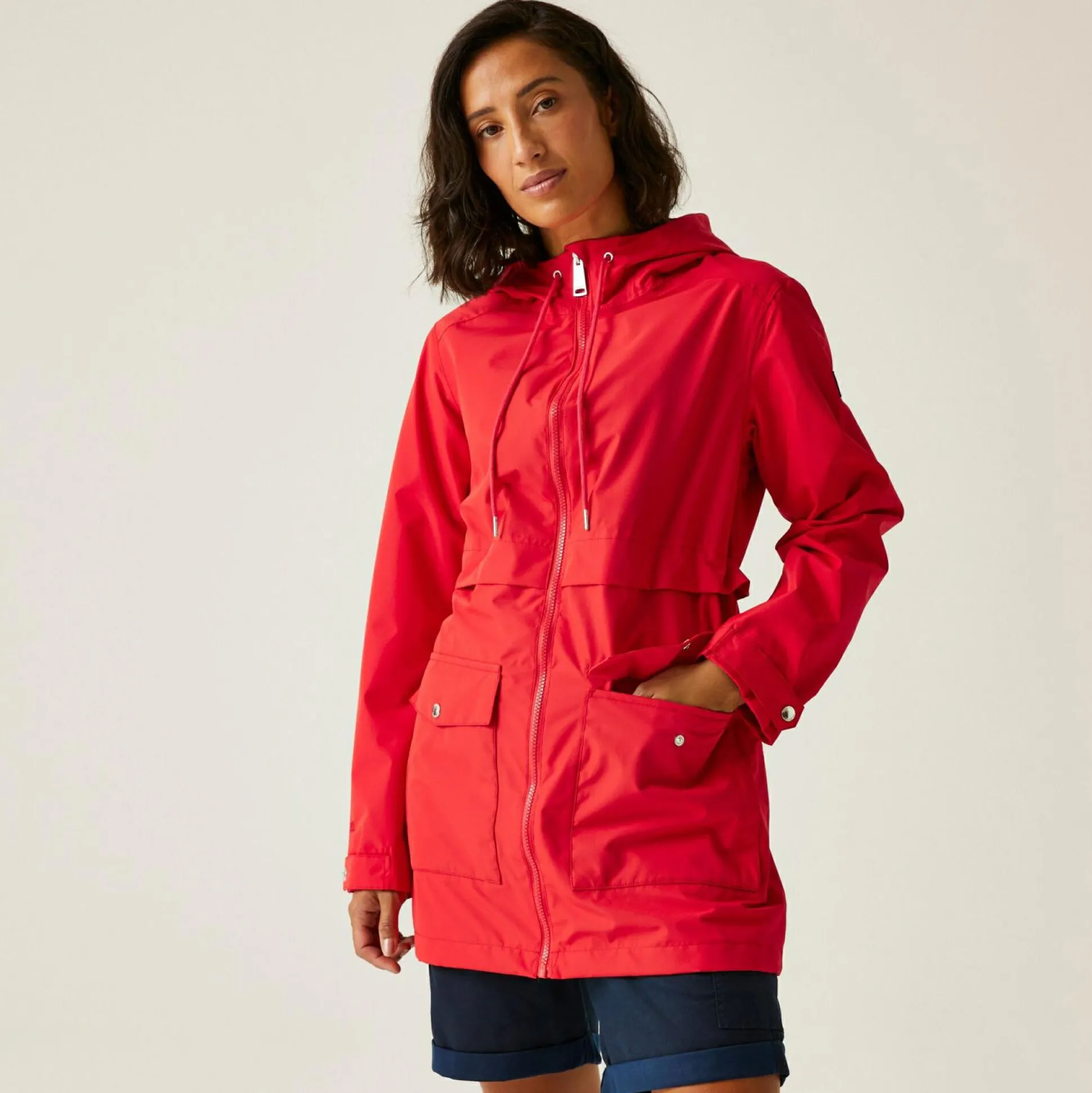 Women's Navaeh Waterproof Jacket | High Risk Red