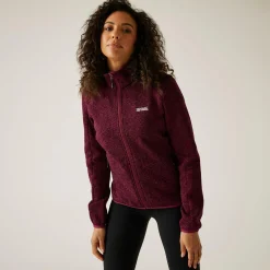 Women's Newhill Full Zip Fleece | Dark Pimento