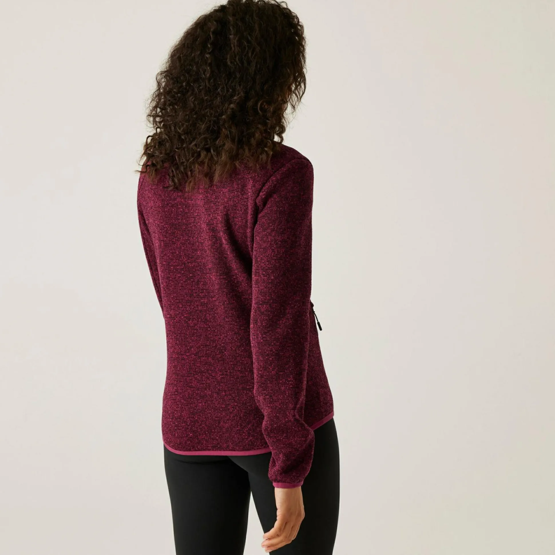 Women's Newhill Full Zip Fleece | Dark Pimento