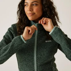 Women's Newhill Full Zip Fleece | Green Haze