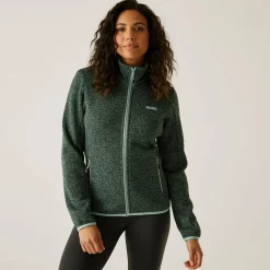 Women's Newhill Full Zip Fleece | Green Haze