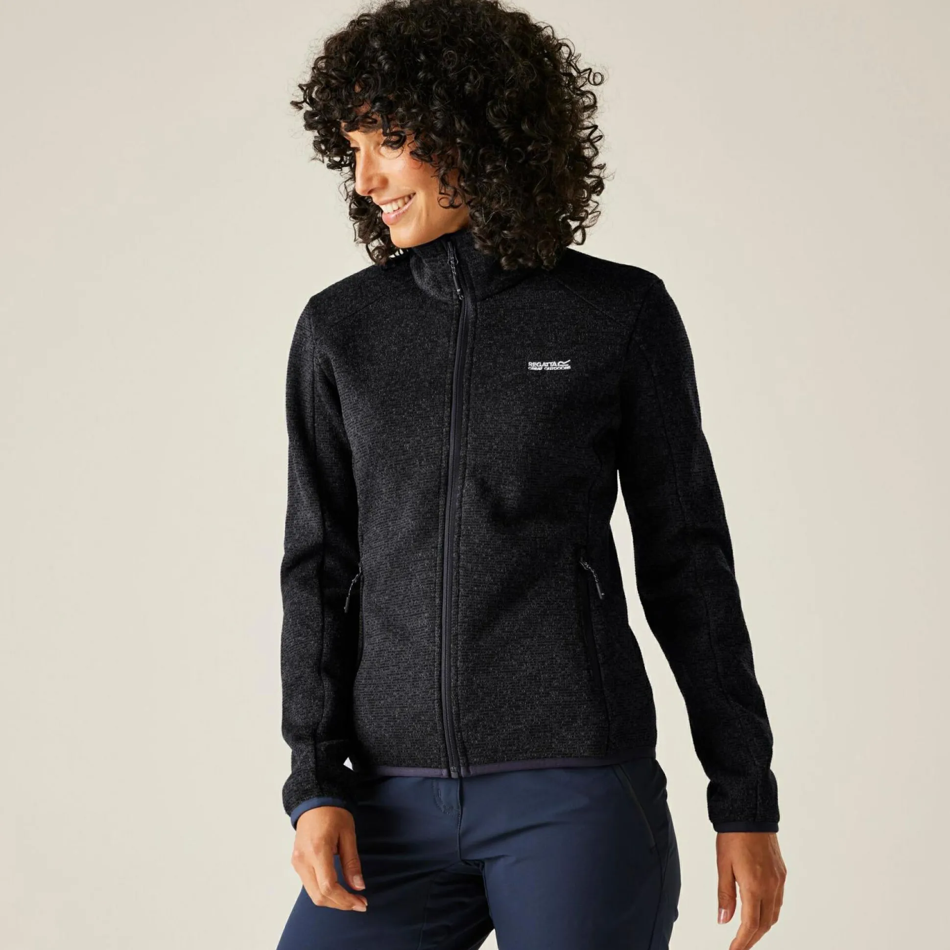 Women's Newhill Full Zip Fleece | Navy Blue