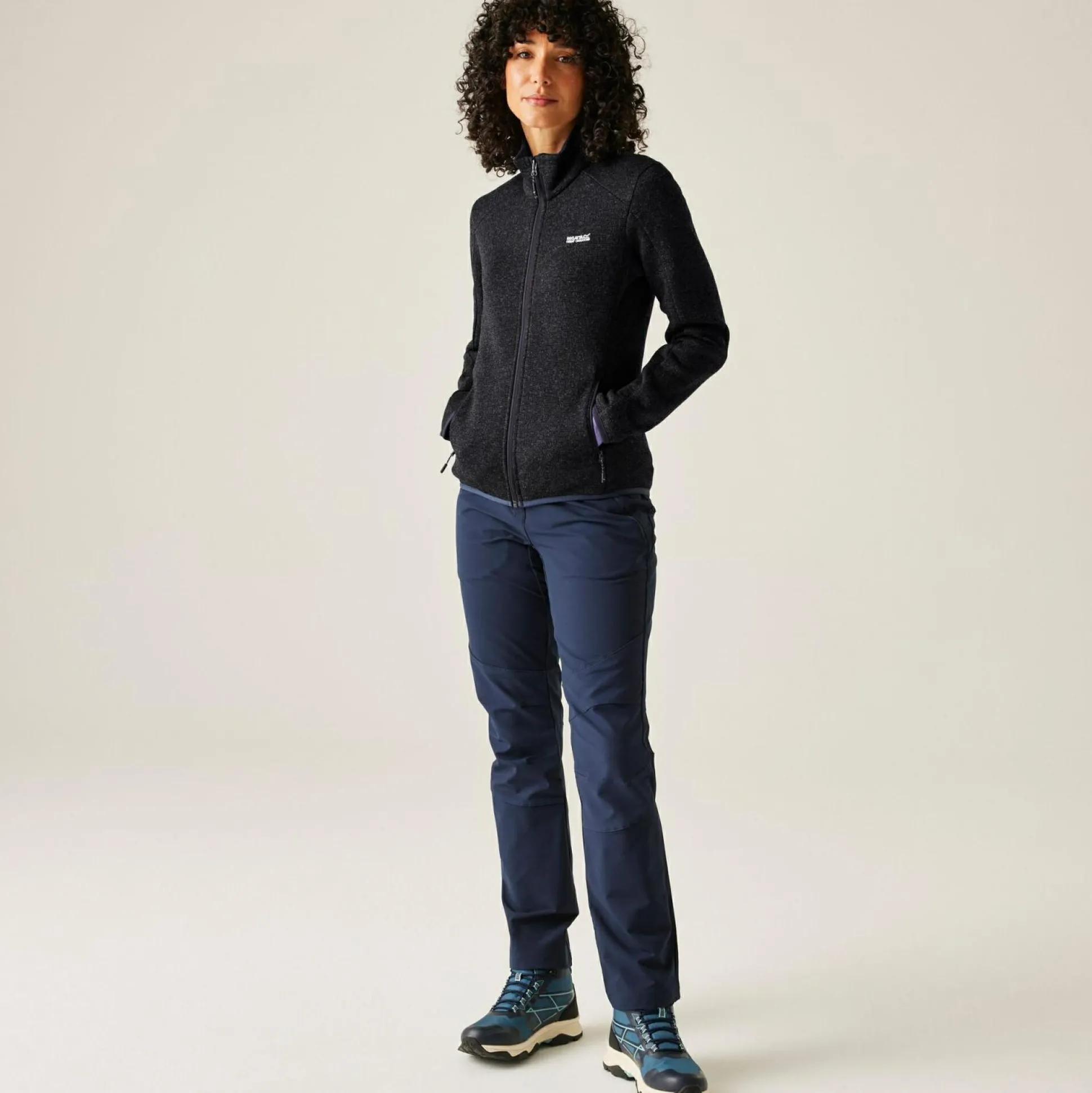 Women's Newhill Full Zip Fleece | Navy Blue