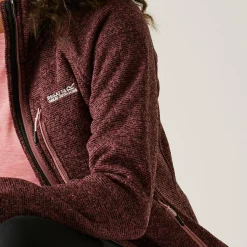 Women's Newhill Hooded Full Zip Fleece | Dusty Rose