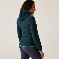 Women's Newhill Hooded Full Zip Fleece | Blue
