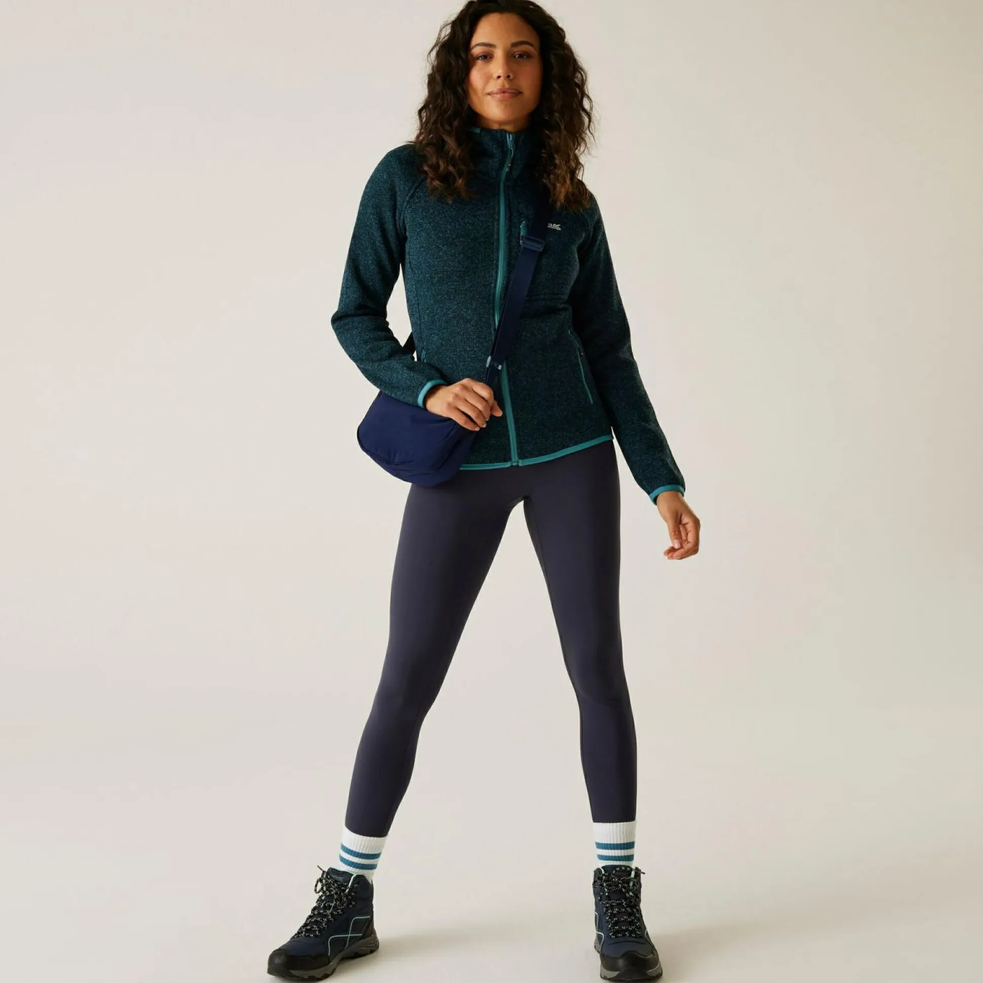Women's Newhill Hooded Full Zip Fleece | Blue