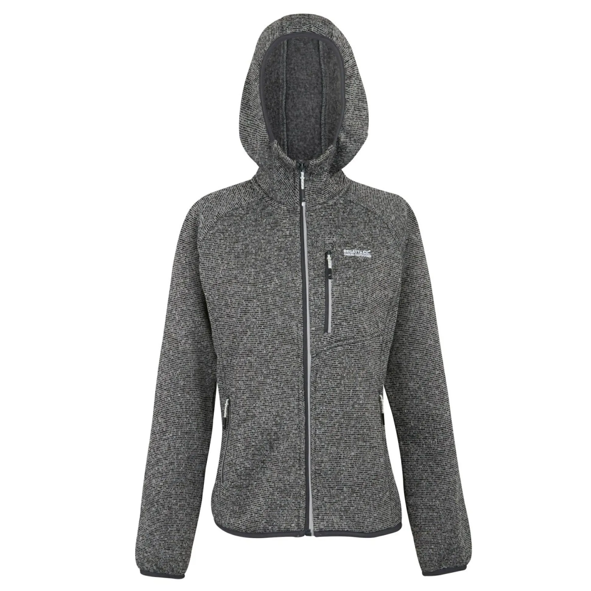 Women's Newhill Hooded Full Zip Fleece | Grey
