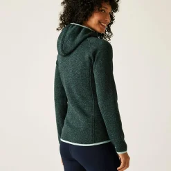 Women's Newhill Hooded Full Zip Fleece | Spruce Green