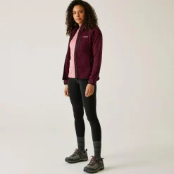Women's Newhill Hooded Full Zip Fleece | Dark Pimento