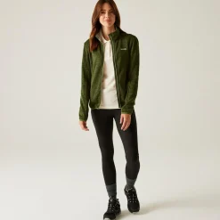 Women's Newhill II Full Zip Fleece | Nephrite Green Light Vanilla