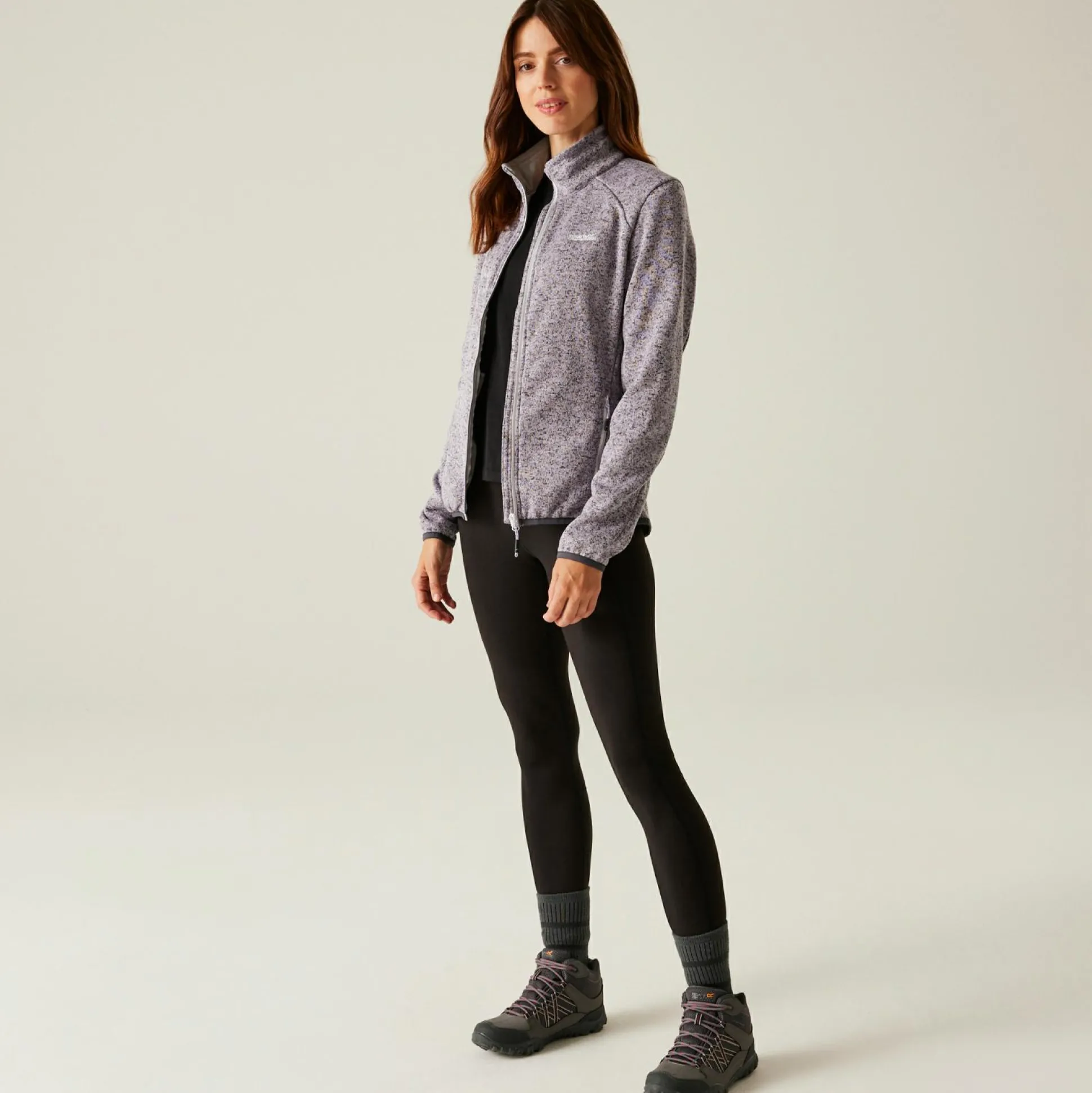 Women's Newhill II Full Zip Fleece | Lilac Thistle Lilac Hint
