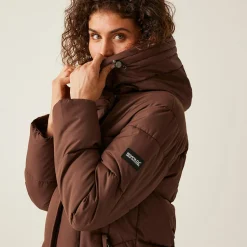 Women's Nurie Quilted Jacket | Dark Brown