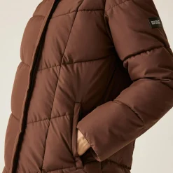 Women's Nurie Quilted Jacket | Dark Brown
