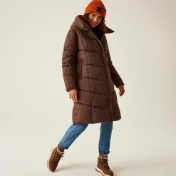 Women's Nurie Quilted Jacket | Dark Brown