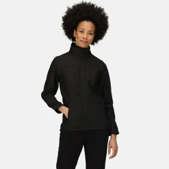 Women's Octagon II Printable 3 Layer Membrane Softshell Jacket | Black