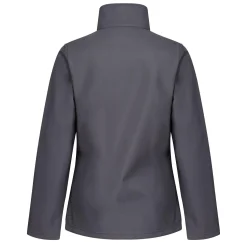 Women's Octagon II Printable 3 Layer Membrane Softshell Jacket | Seal Grey Black