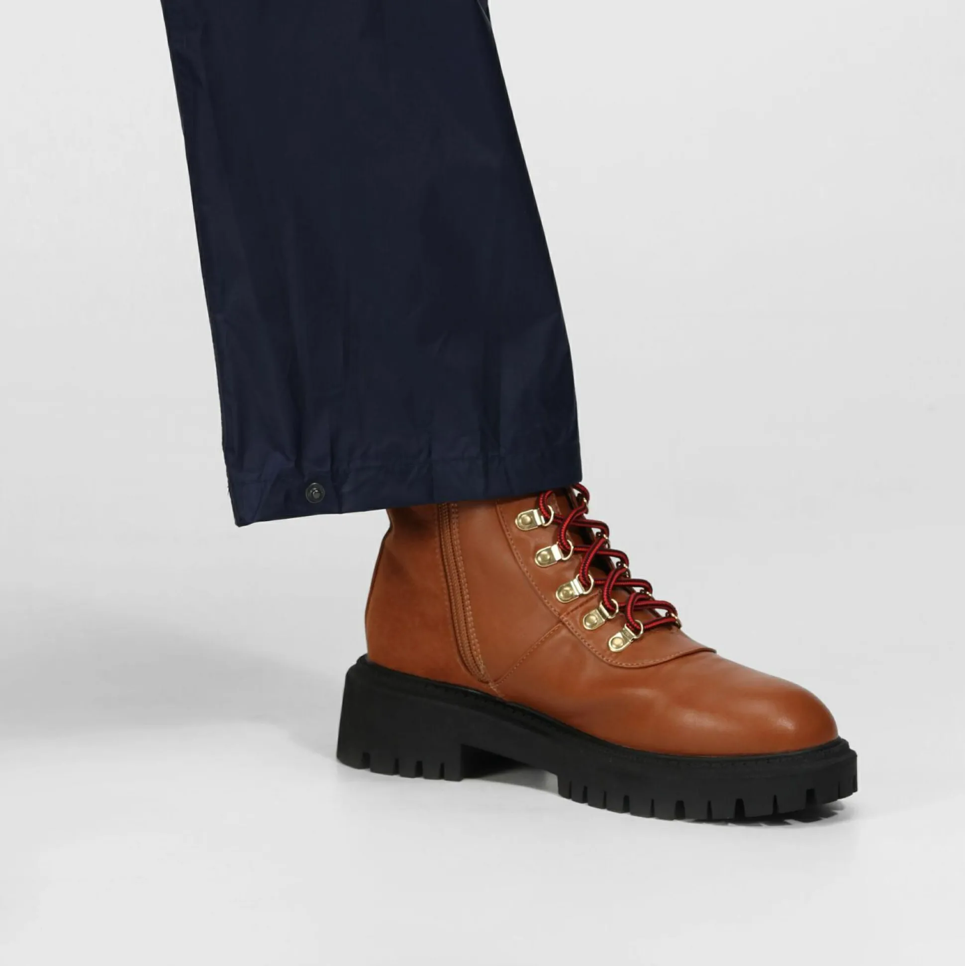 Womens Packaway Waterproof Trousers | Navy