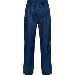 Womens Packaway Waterproof Trousers | Navy