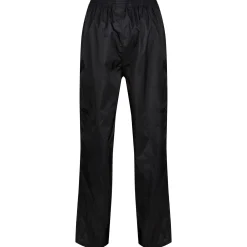 Womens Packaway Waterproof Trousers | Black