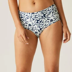 Women's Paloma Swim Brief | Navy White Large Floral