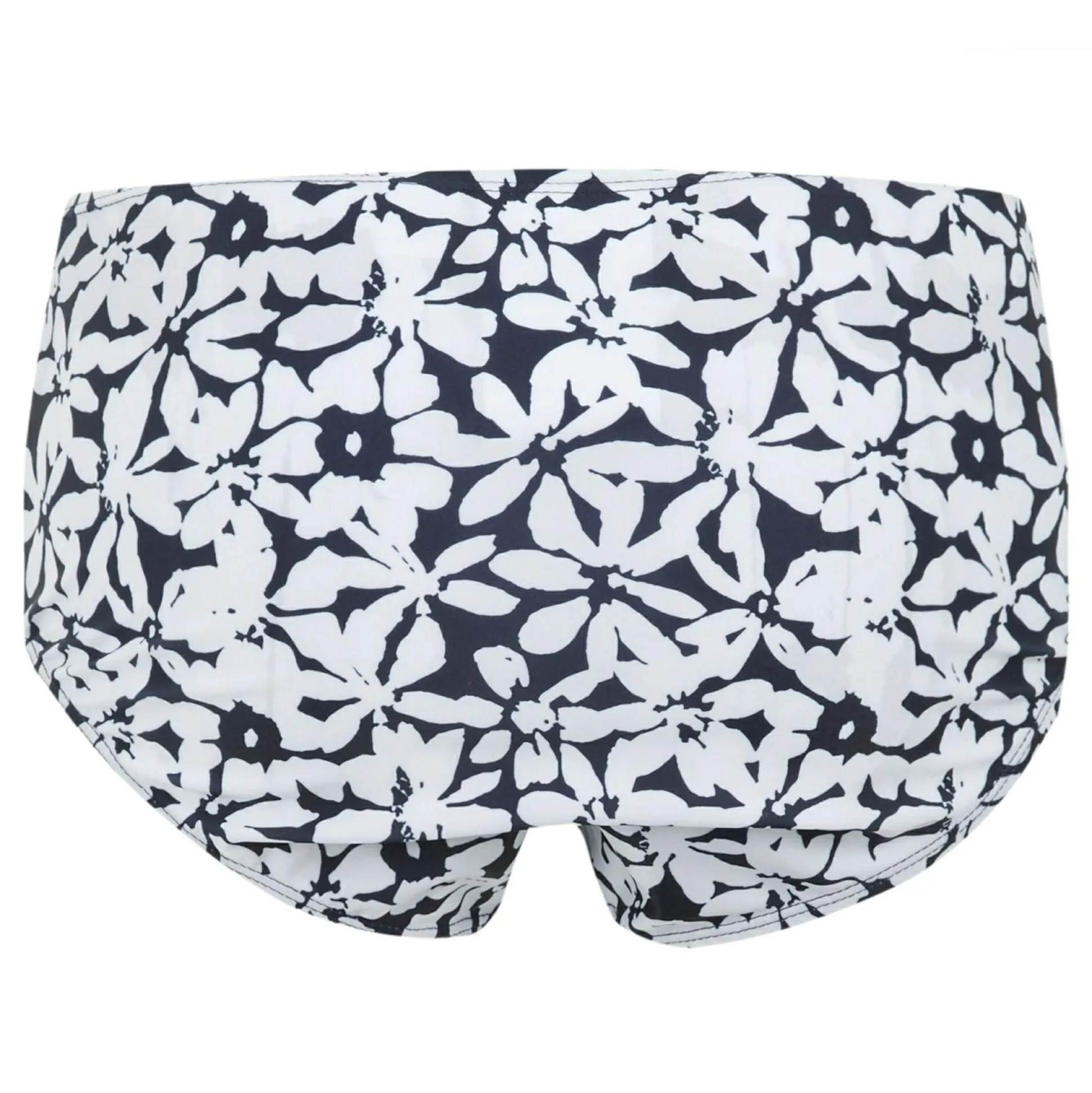 Women's Paloma Swim Brief | Navy White Large Floral
