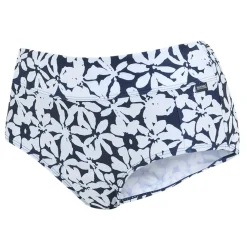 Women's Paloma Swim Brief | Navy White Large Floral