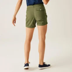 Women's Pemma Casual Chino Shorts | Four Leaf Clover