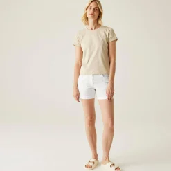 Women's Pemma Casual Chino Shorts | White