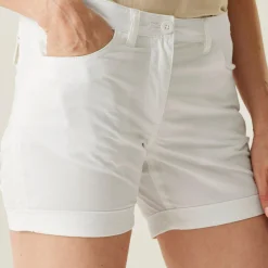 Women's Pemma Casual Chino Shorts | White