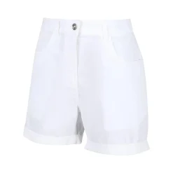 Women's Pemma Casual Chino Shorts | White