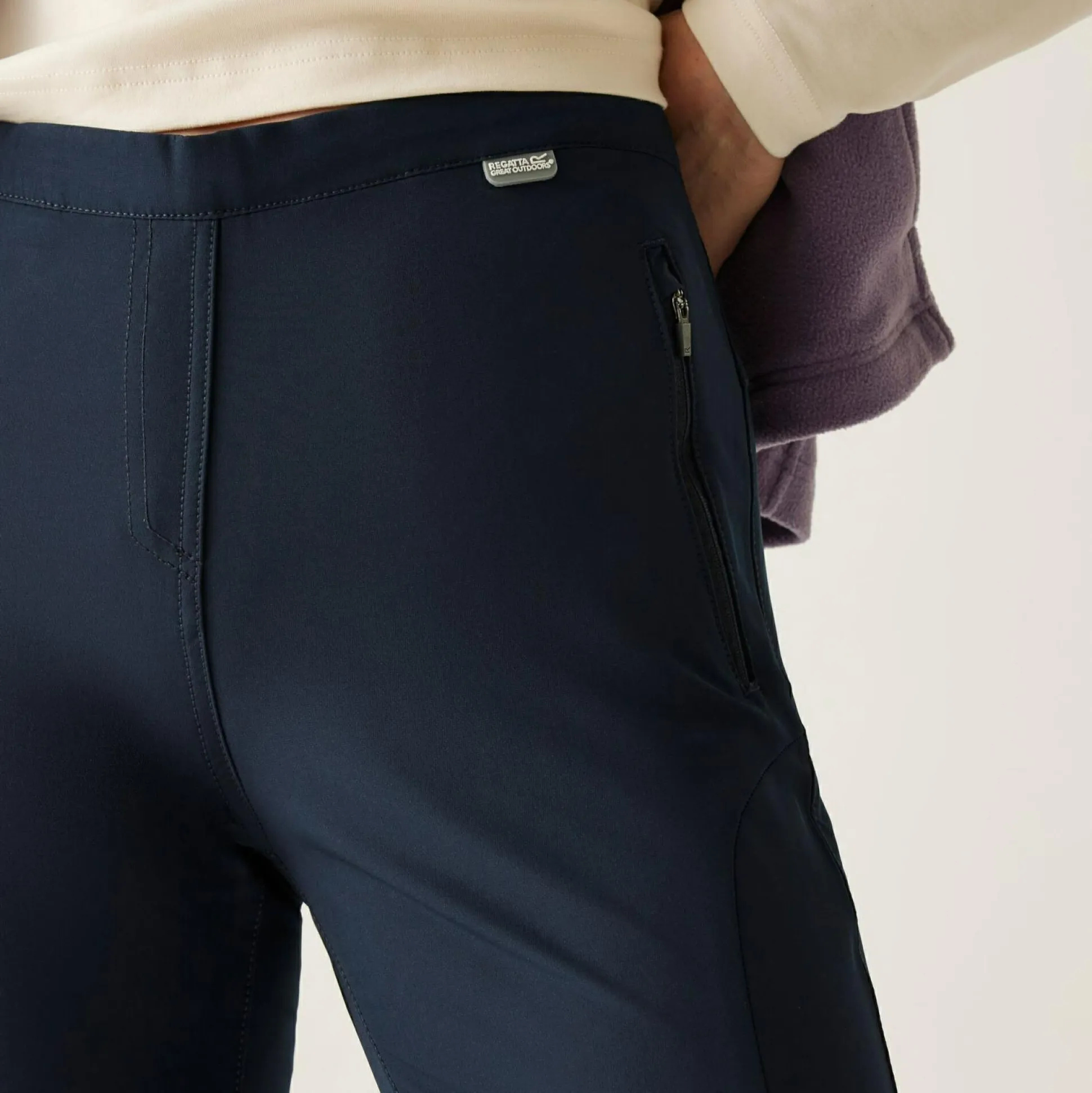 Women's Pentre Stretch Walking Trousers | Navy
