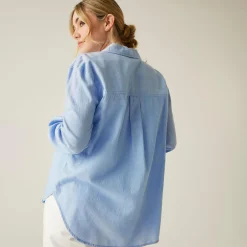 Women's Primevere II Shirt | Chambray Blue