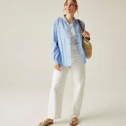 Women's Primevere II Shirt | Chambray Blue