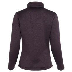 Women's Razia II Full Zip Bonded Fleece | Deep Plum Black