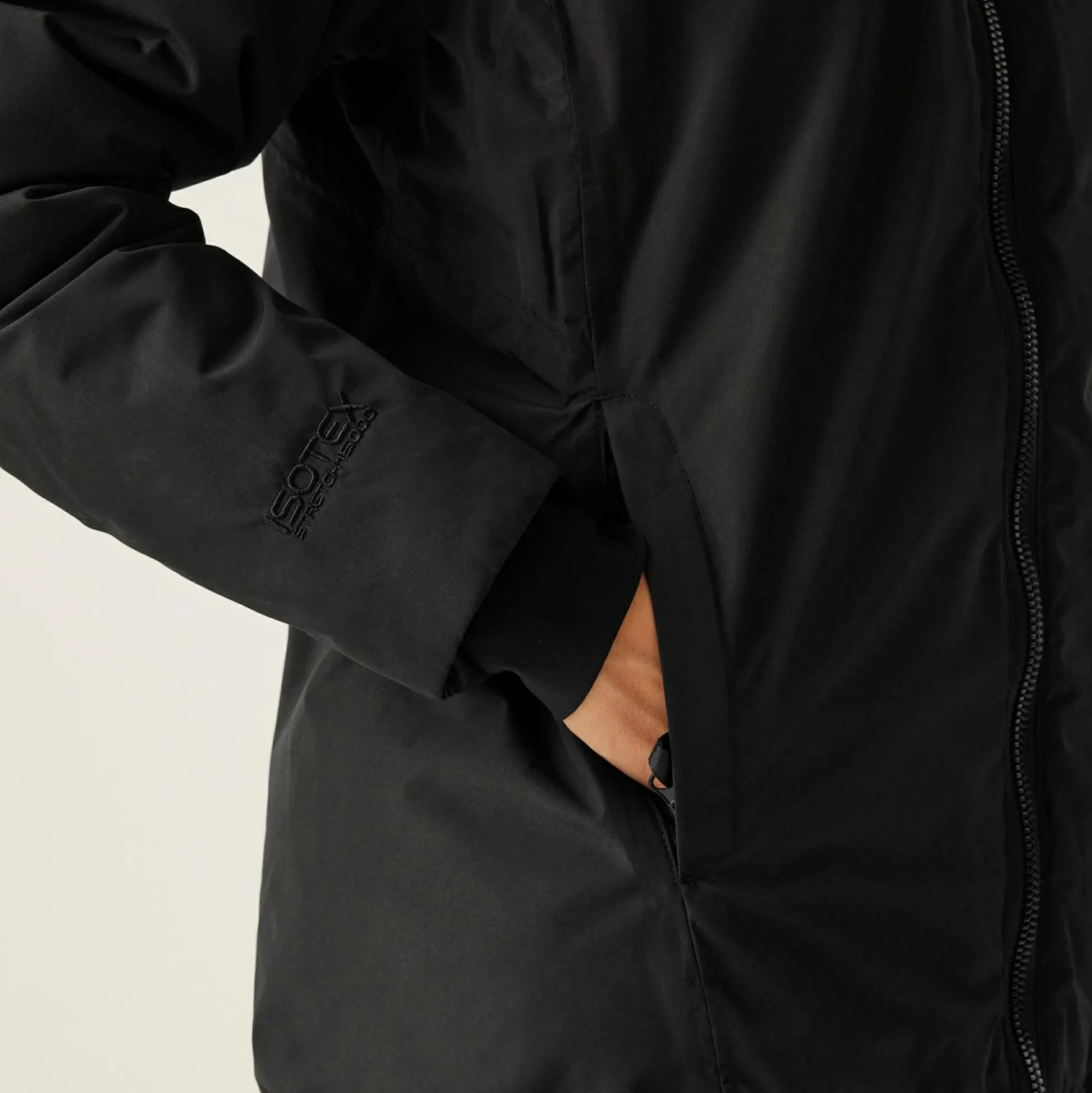 Women's Reeah Waterproof Insulated Jacket | Black Warm Taupe